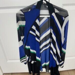 Business casual sheer jacket